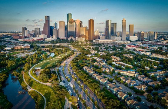 Residential power washing services for a Houston Texas home exterior